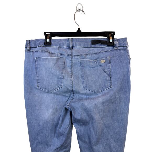 ABS Allen B Schwartz Denim Jeans Women's Sz: 30 Blue Light Wash Skinny Jeans - Picture 5 of 16